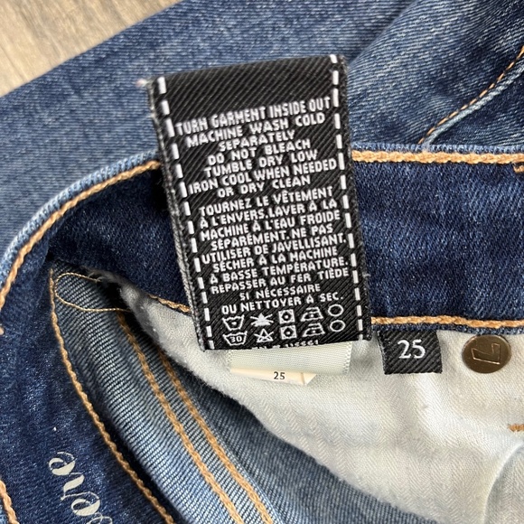 7 For All Mankind Distressed Jeans Pants Denim ((size 25)) - Picture 8 of 8